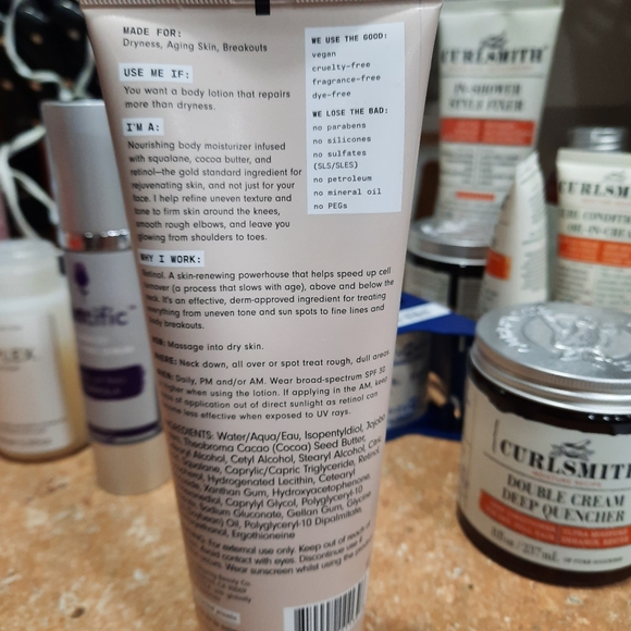 Versed Bath & Body Versed Body Lotion With Retinol Poshmark